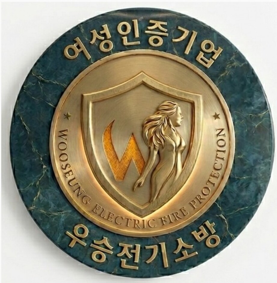 우승전기소방 여성인증기업 인장
